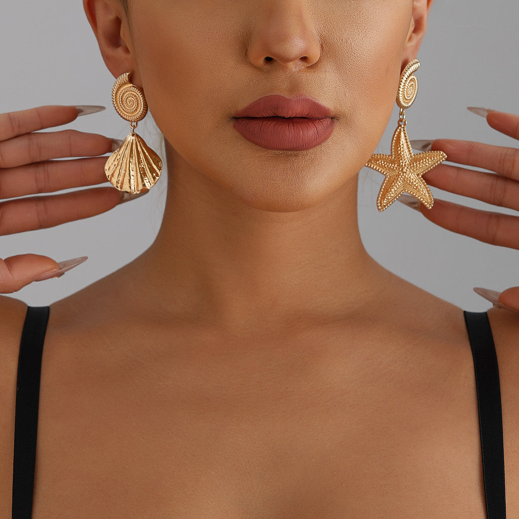 Vintage Beach Style Earrings