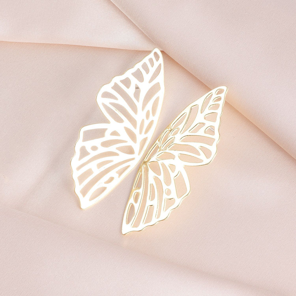 Oversized Exaggerated Butterfly Earrings