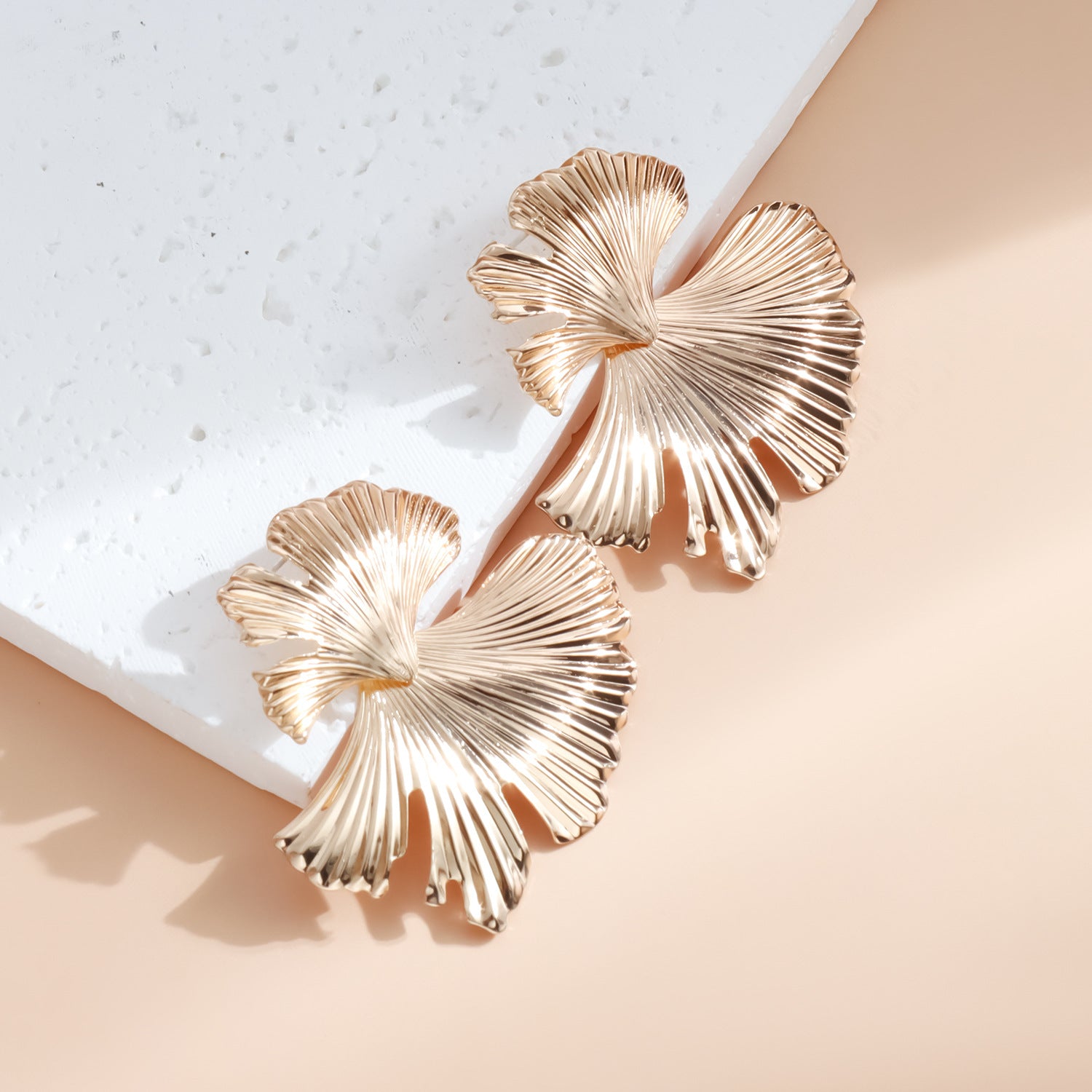 Ginkgo Leaf Earrings
