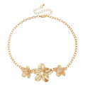 Three-Life Flower Necklace