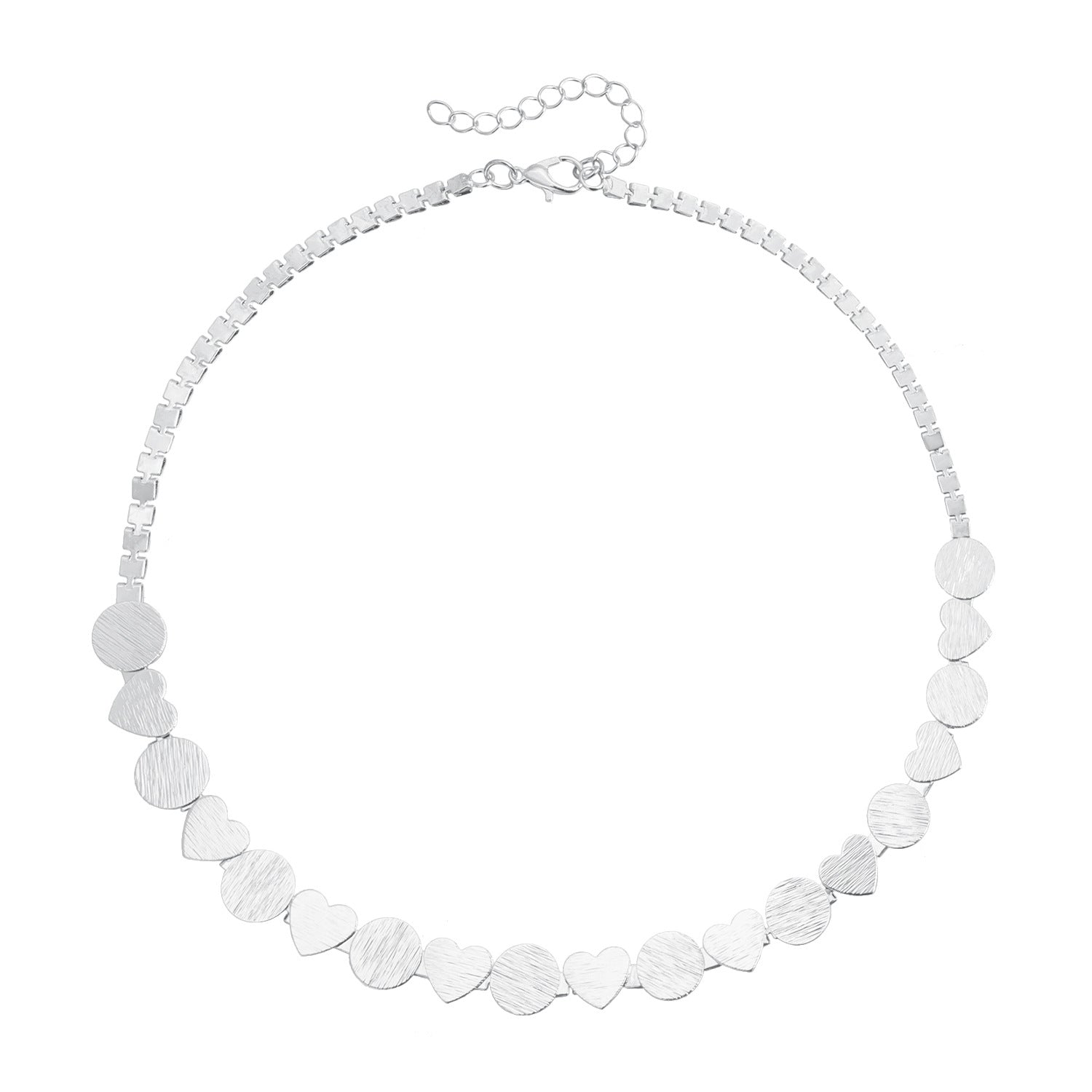 Geometric Heart Pull-Wire Jewelry Set