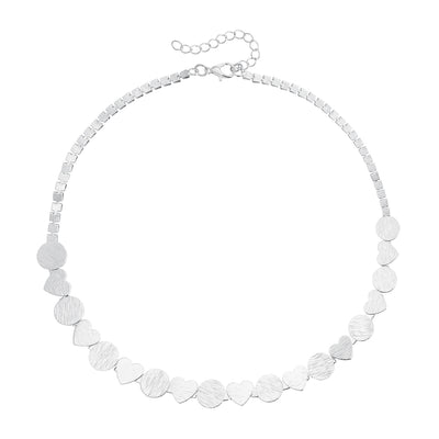 Geometric Heart Pull-Wire Jewelry Set