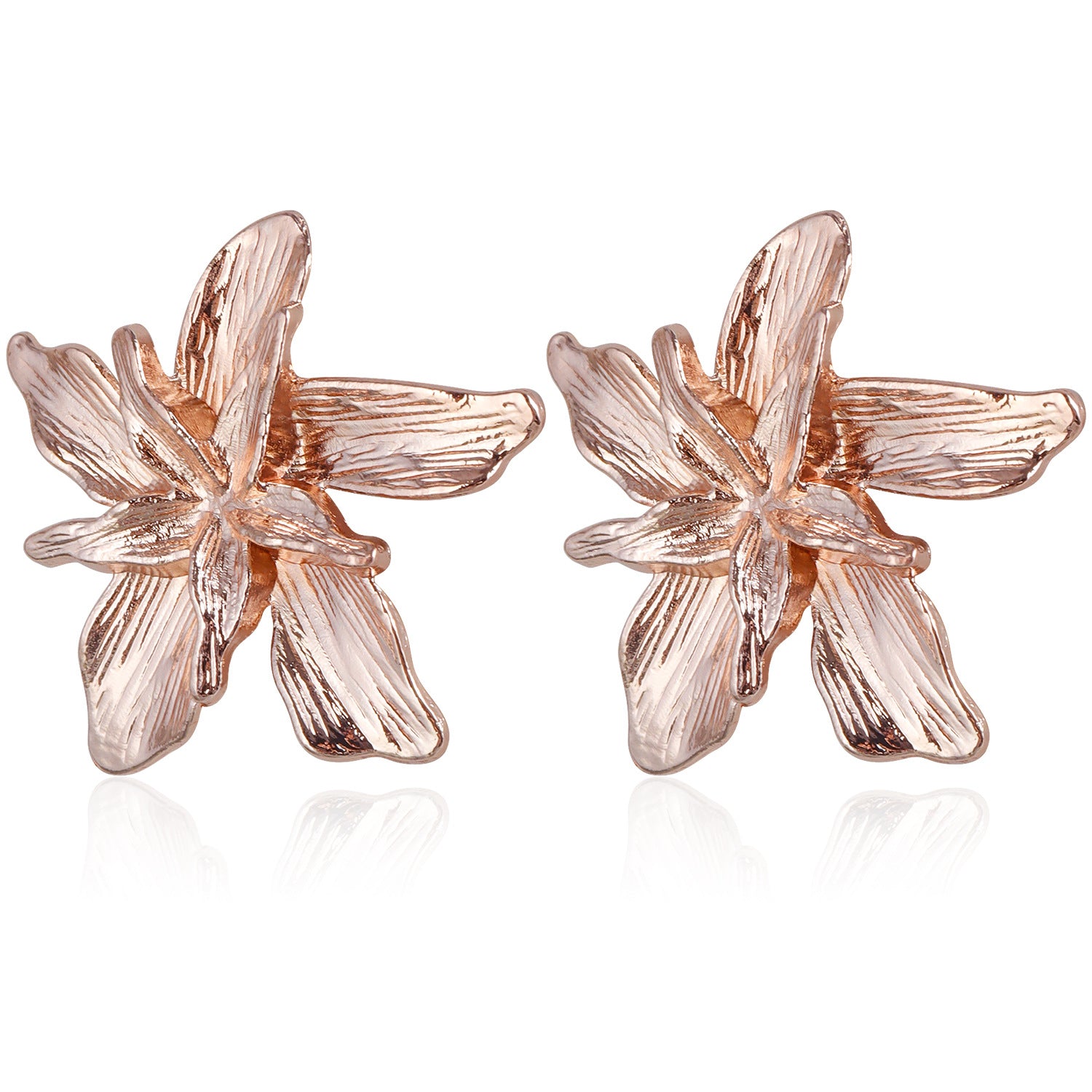Floral Geometric Earrings