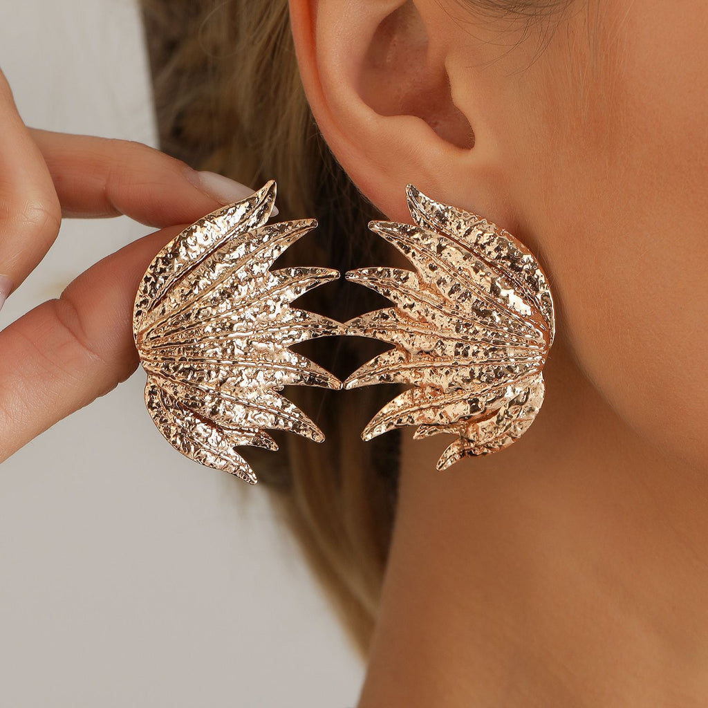 Statement Flame Earrings