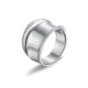 Heart Irregular Line Ring Set