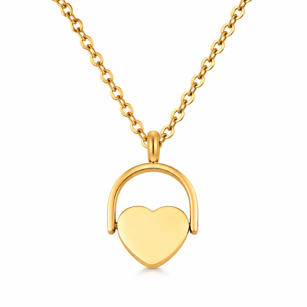 Personalised Rotating Pet Portrait Memorial Necklace