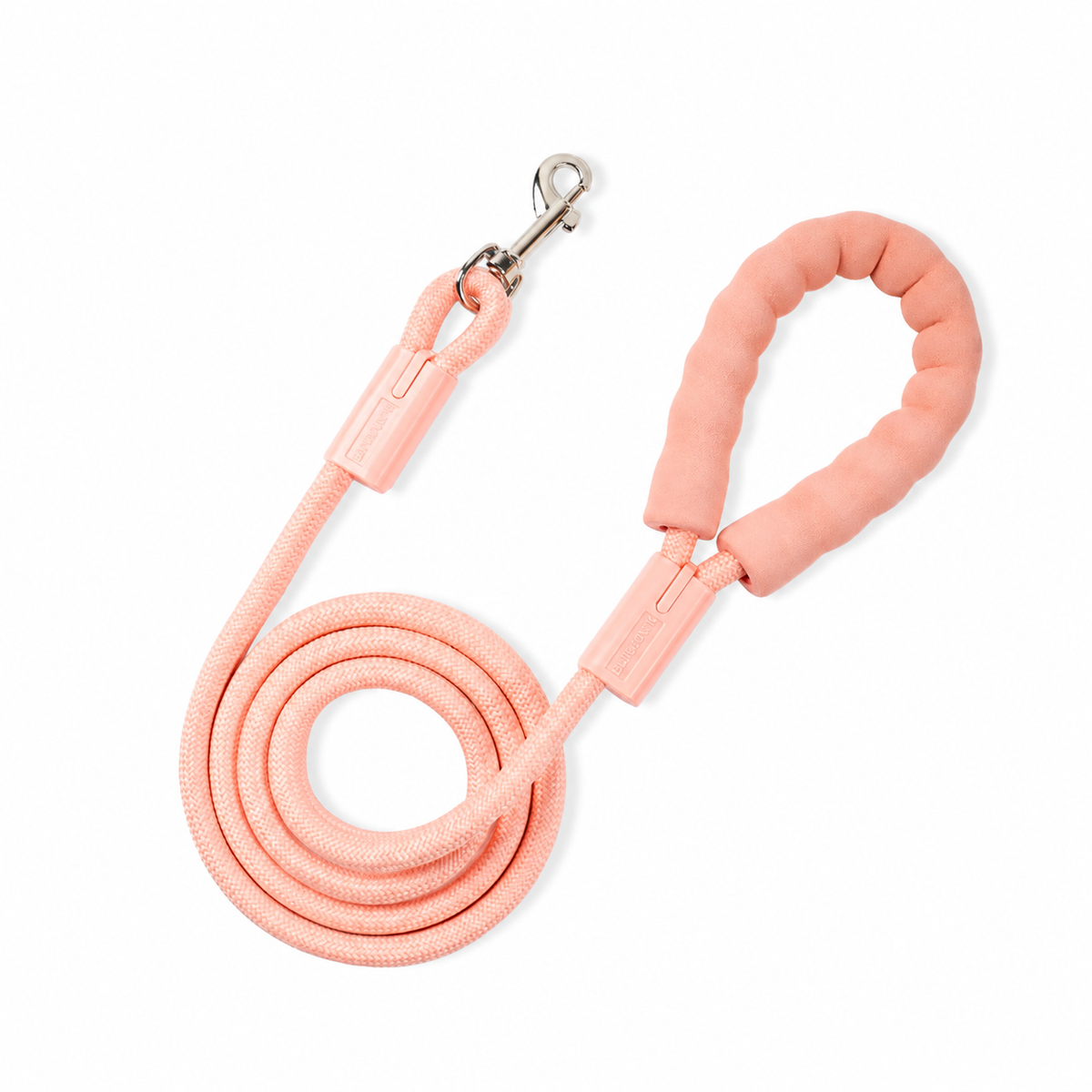 Pastel Padded Nylon Dog Leash with Soft Foam Handle