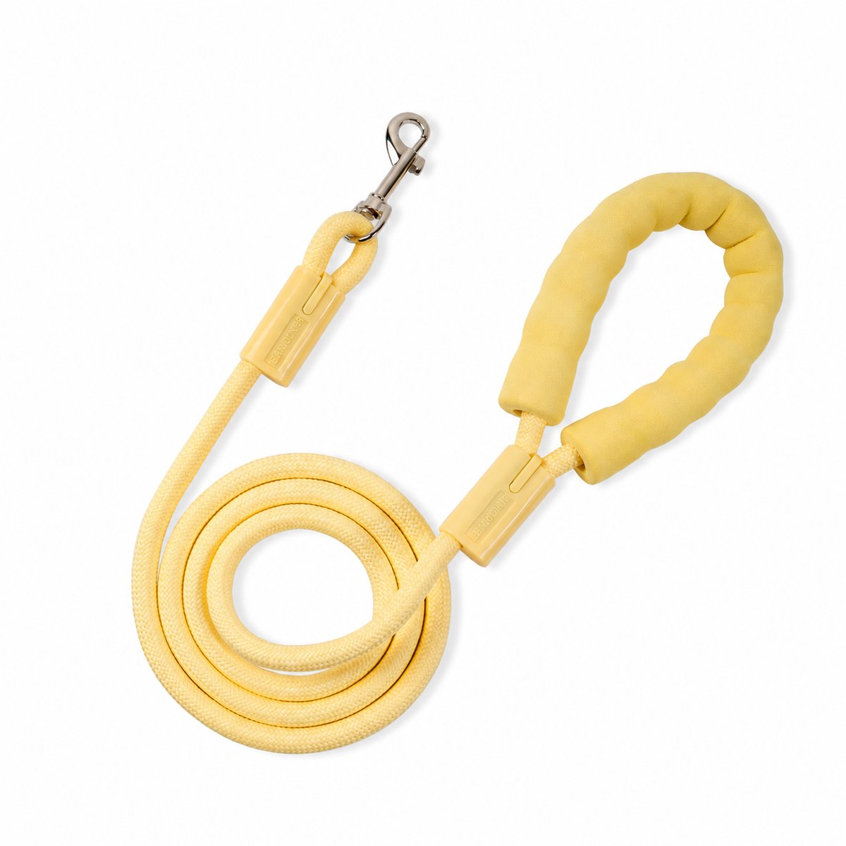 Pastel Padded Nylon Dog Leash with Soft Foam Handle